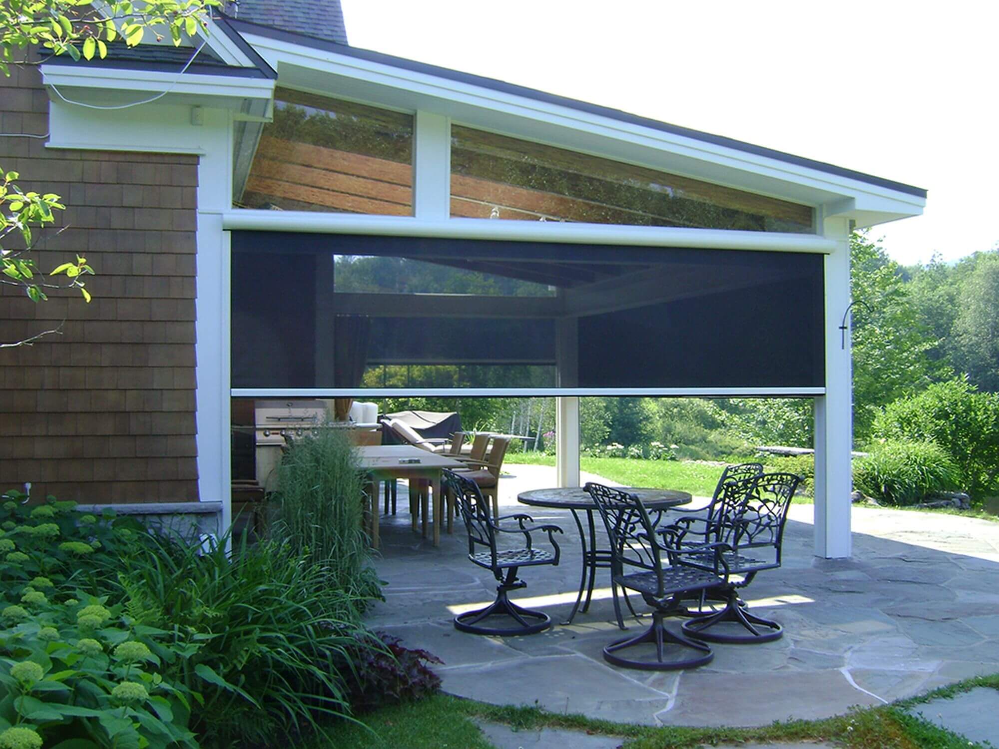 Power Screens | Motorized Retractable Screens | Rainier Shading